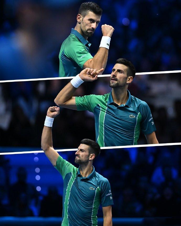 欧洲网球队鏖战英国网球队，德约科维奇完成帽子戏法