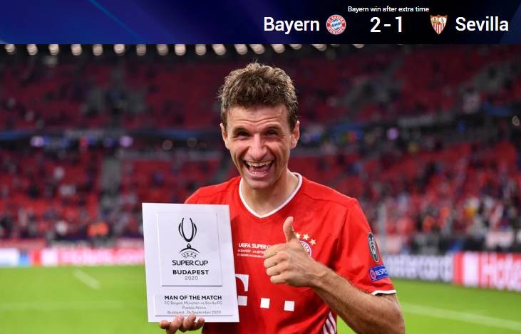 开云体育在线-罗马鏖战塞维利亚，穆勒统治全场